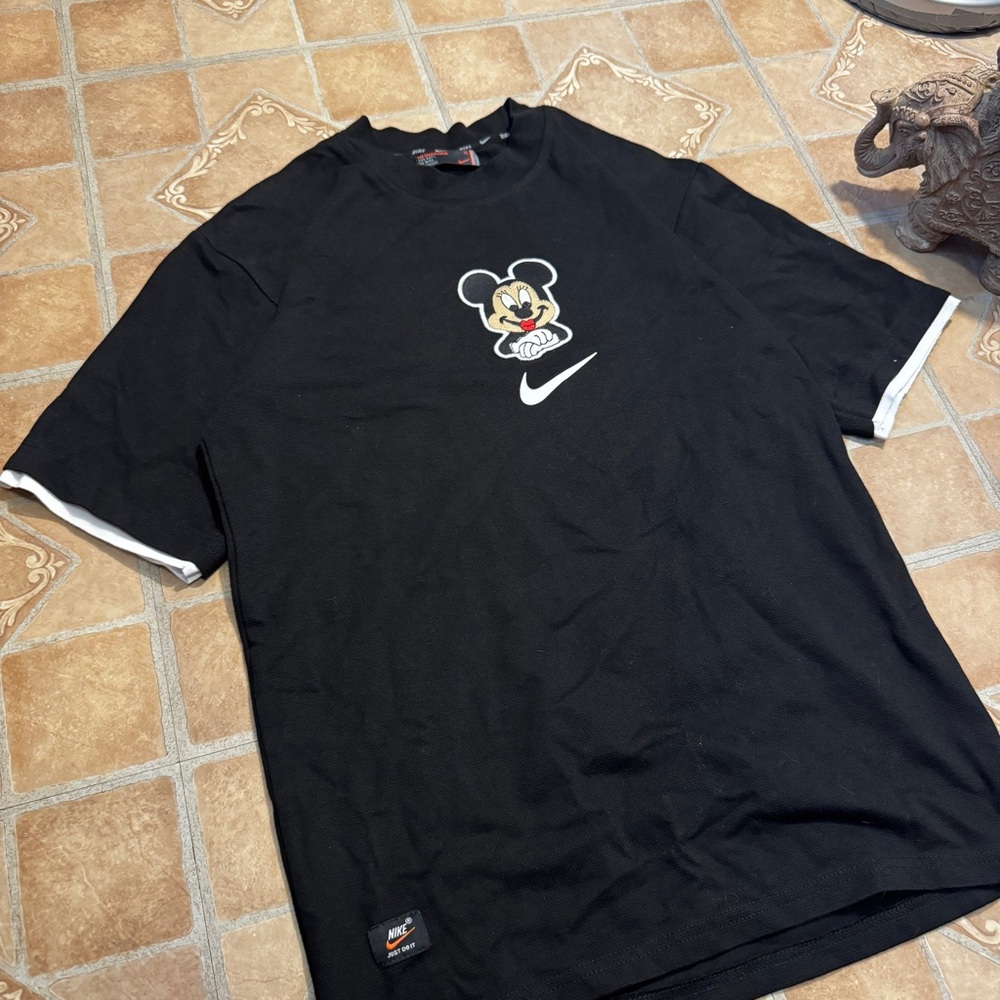 Retro Nike x Mickey Mouse "Archive" Layered Tee - (Tag XL, Fits like Medium)